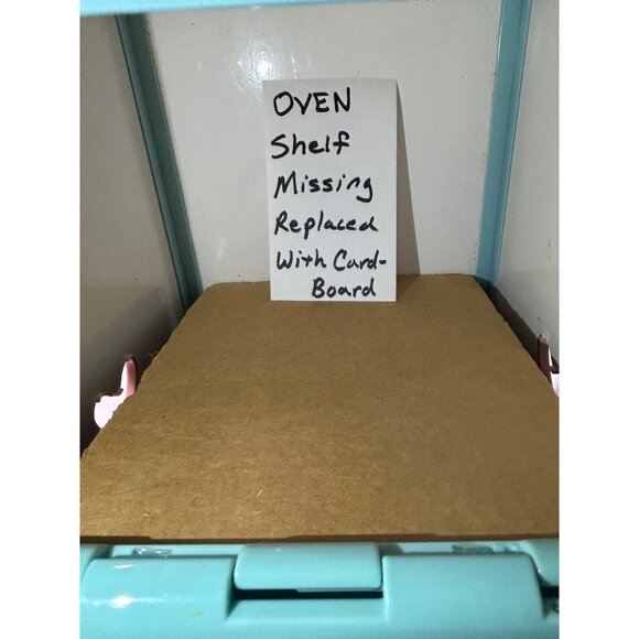 Play School Vintage Plastic Toy Kitchen Stove With Pink Detail See Photos READ - Picture 4 of 14